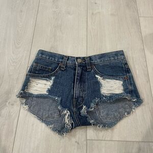 Ttopp demin jeans shorts size S